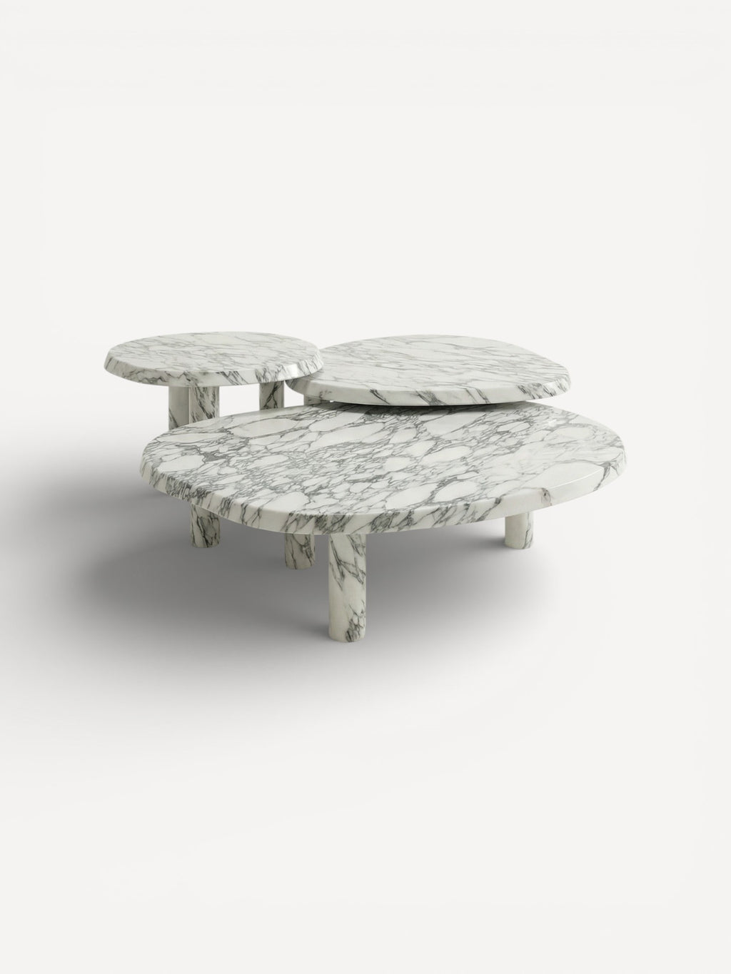 Coffee Table Mushéra - Set - Arabescato