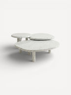 Coffee Table Mushéra - Set - Arabescato