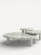 Coffee Table Mushéra - Set - Arabescato