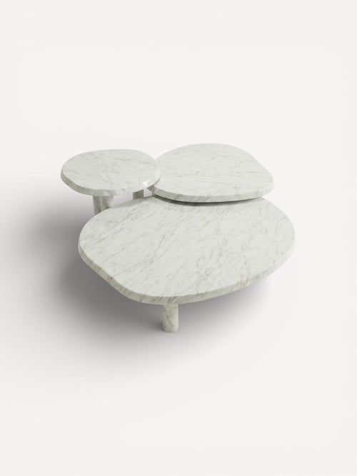 Coffee Table Mushéra - Set - Carrara