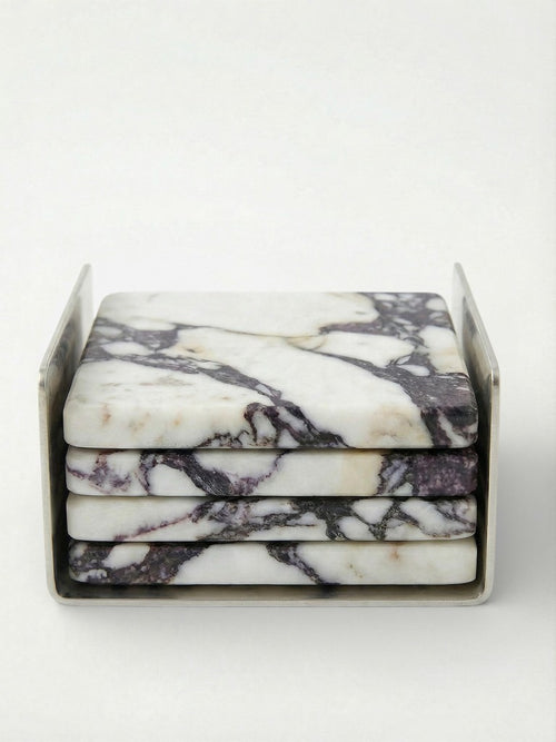Coaster Set - Ayxa - Calacatta Viola