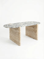 Dining Table Isaé - Chrome Feet