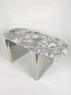 Dining Table Isaé - Chrome Feet