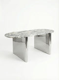 Dining Table Isaé - Chrome Feet