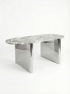 Dining Table Isaé - Chrome Feet