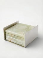 Coaster Set - Ayxa - Green Onyx